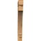 Ekena Millwork Imperial Block Rough Sawn Bracket, Western Red Cedar, 4"W x 28"D x 36"H BKT04X28X36IMP05RWR - alternate 4
